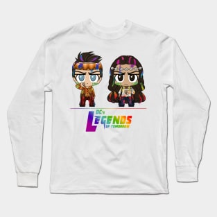 Zari and Nate covered in Unicorn Goo v2 Long Sleeve T-Shirt